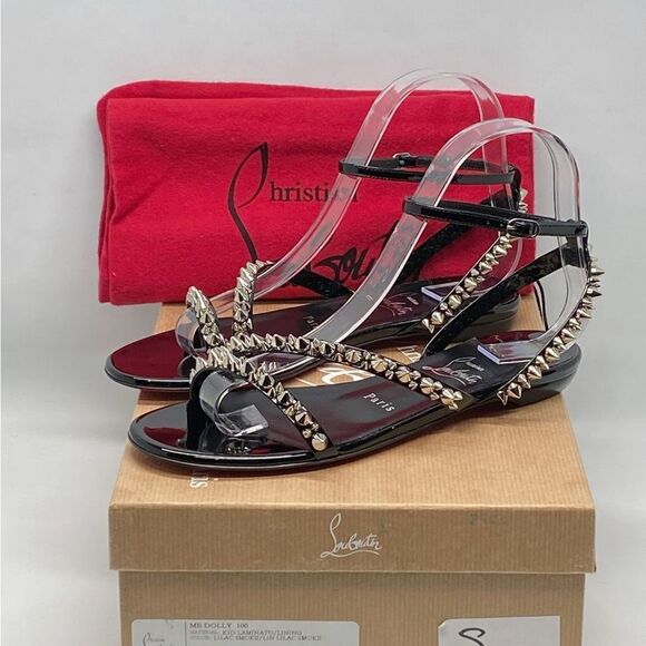 Christian Louboutin Mafaldina Spikes Ankle Strap Sandal size 36 - Picture 13 of 16